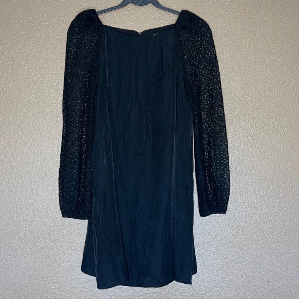 Ark&co black long sleeve dress size Small